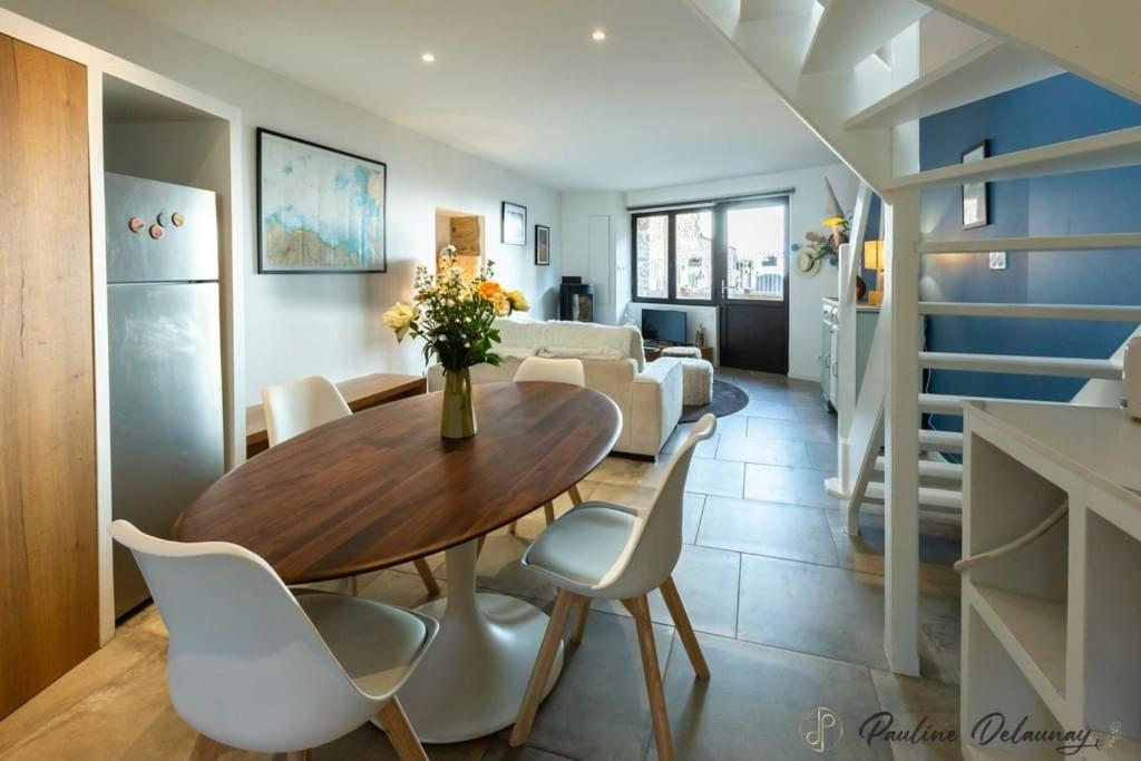 Ty Ar Mor Maison De La Mer, A 40 M De La Plage Saint-Michel-en-Greve Ngoại thất bức ảnh