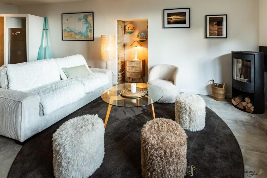 Ty Ar Mor Maison De La Mer, A 40 M De La Plage Saint-Michel-en-Greve Ngoại thất bức ảnh
